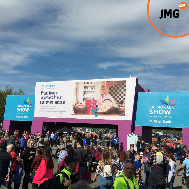 Sales enjoyed a great day at the @balmoralshow last week #sunshine #salesteam