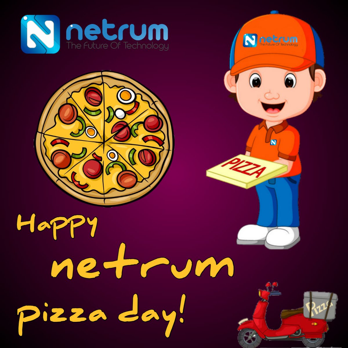 vishalmin's tweet photo. "NETRUM Pizza Day"
@bitcoincrypto10 @GopalVermame @aaskmeamjad @CryptoPointHi @CryptooIndia @netrumcoin #NETRUMPizzaDay #NTR #MASTERNODEINDONESIA https://t.co/FTGoQhEQUK