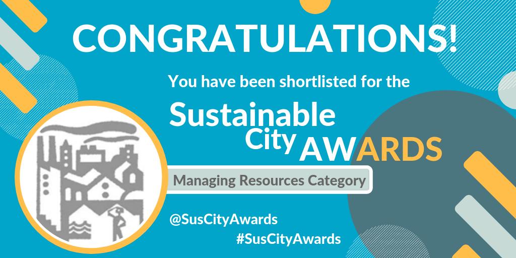 SusCityAwards's tweet photo. Congrats @JPAFurniture! You have been shortlisted for the Managing Resources category #ReUsingFurniture #SusCityAwards @LSx_News https://t.co/xd0ARP7P10