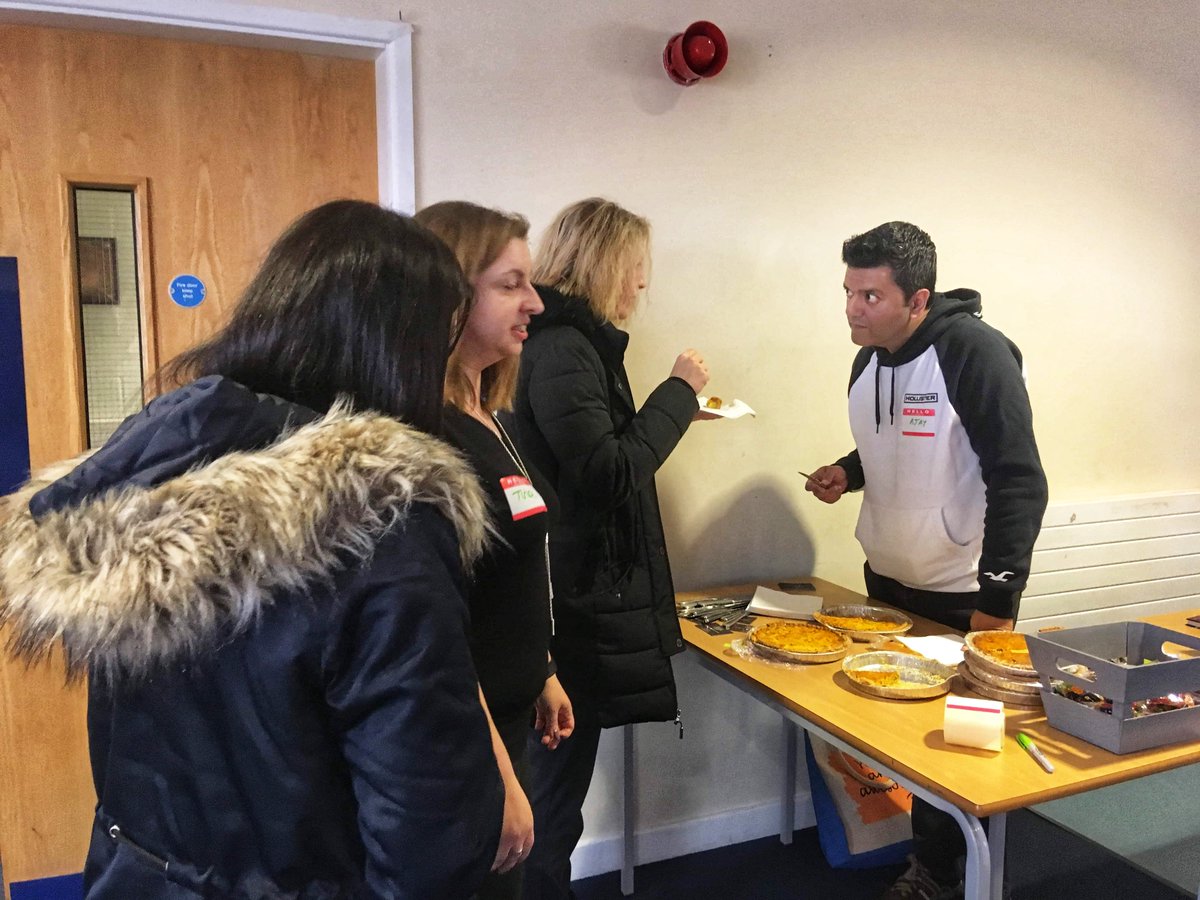 BigBearLearning's tweet image. Last month AJ from Banjaara Food surprised us with a bunch of delicious homemade Indian quiches (his own recipe) for our evening Meetup. So kind!

Make sure to check out their website for upcoming events and give their delicious #IndianFood a try: banjaraa.co.uk