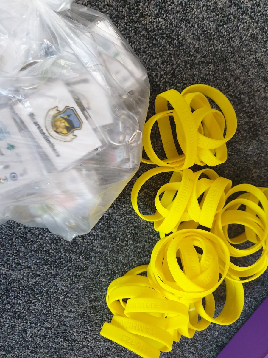 TAMHI2011's tweet photo. 1000s of keyrings and wristbands going out to spread the message #icareandimthere a powerful one that says that if you need help we will help #mentalhealth @CFNIreland @ARNFoundation @PwC_NI https://t.co/sFWmXoHEv3
