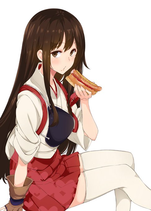 赤城「お話は食べながら伺いましょう。」