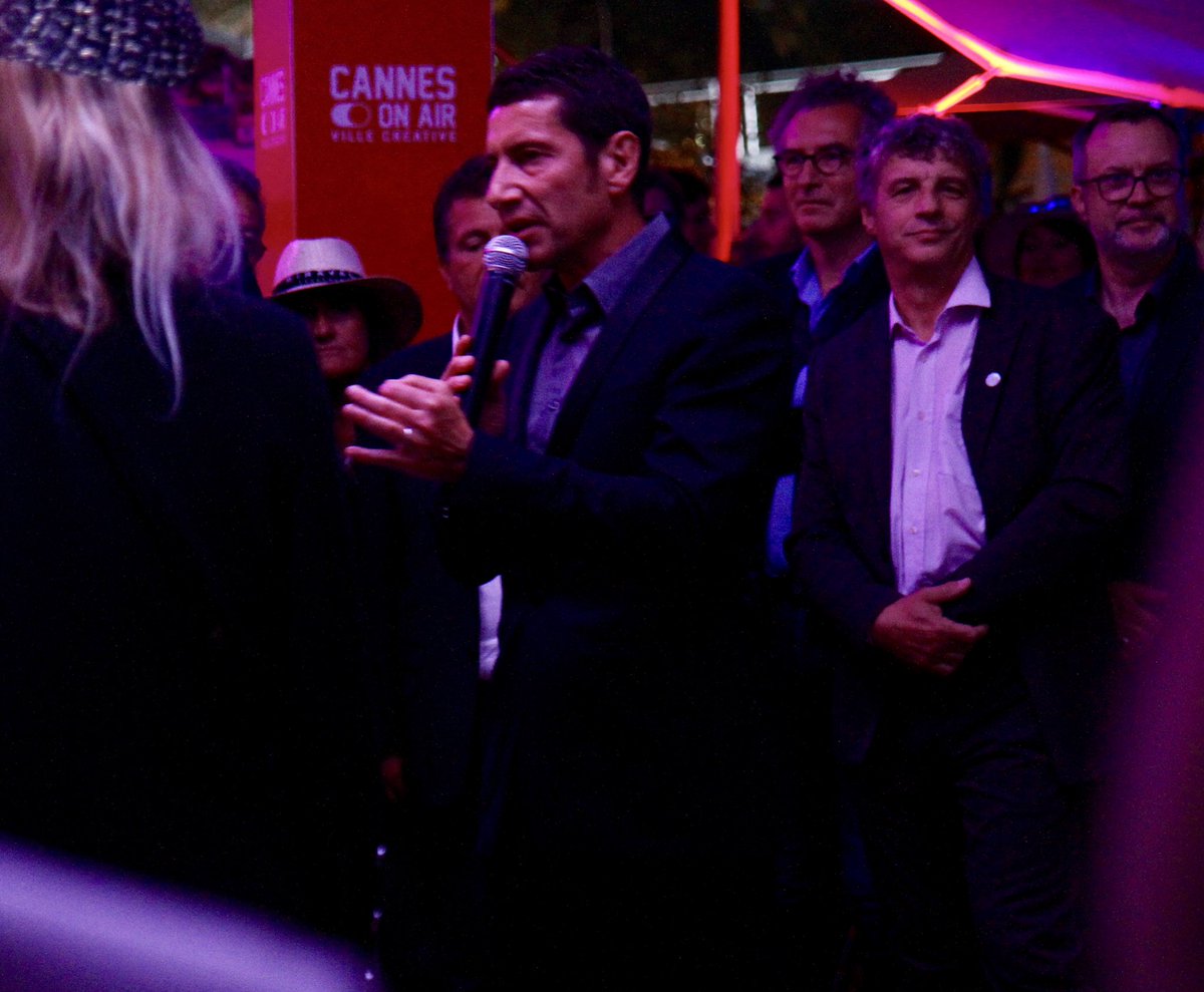 #cannesonair party 🎉 hosted by <a href="/villecannes/">Cannes</a> <a href="/davidlisnard/">David Lisnard</a> to talk about the future campus dedicated to the industry of image &amp; contents #production #journalism #series #film  #vivendi <a href="/canalplus/">CANAL+</a> <a href="/UCLA_TFT/">TFT at UCLA</a> @uca_education <a href="/Festival_Cannes/">Festival de Cannes</a> @canneseries <a href="/SerialEyesDFFB/">Serial Eyes</a> <a href="/FondationUCA/">Fondation Université Côte d'Azur (UCA)</a>