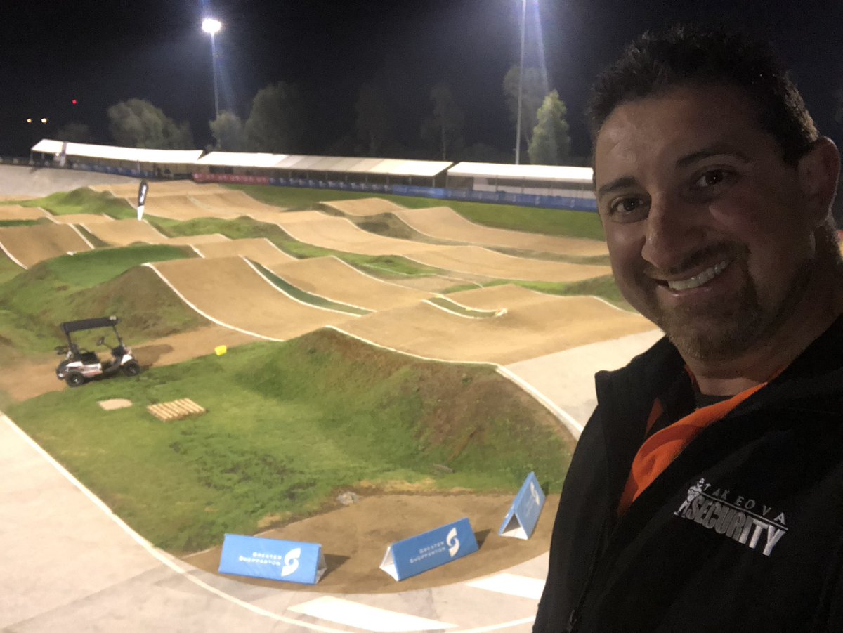 What a huge event happening in #Shepparton #Victoria with @BMXAustralia getting the job done.The track is looking outstanding,great work to all involved in making this event come to life ☝🏼