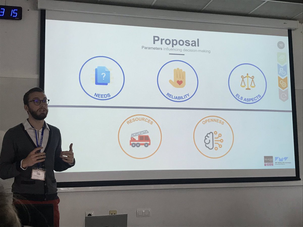 FBenaben's tweet photo. Yet another excellent presentation from @RobinBatard on integrating #volunteers in #CrisisManagement @iscram2019. @IMTMinesAlbi @TelecomPTech @CarolineRizza1 @a_montarnal https://t.co/ojSUPEwg2h
