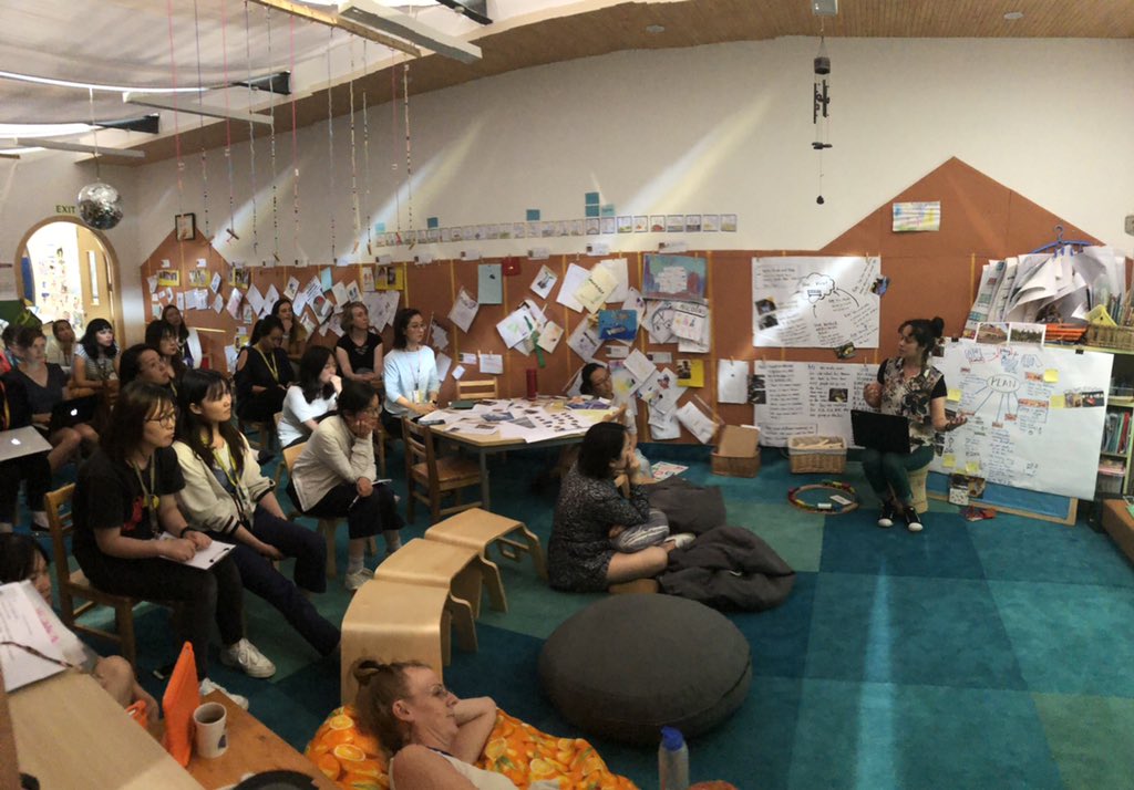 Thank you <a href="/shemogani/">Shemo Gani</a> and Hannah Fielke <a href="/NISChina/">Nanjing International School</a> for sharing their learning from their most recent trip to Reggio Emilia. They are inspiring us to think of our <a href="/NISChina/">Nanjing International School</a> possibilities to accompany our new facilities in the #earlyyears and beyond!