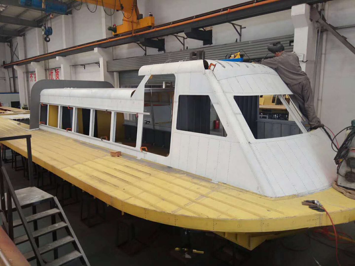 TheRoyalOceanic's tweet photo. Views from the production of our newest #hovercraft model which will use in the Coast Guard operations. #advanceengineering #coastguard #hovercraftproducer #marineengineering #militaryhovercraft #newdevelopment #newmodel #royaloceanic https://t.co/0JYMMQ28aR