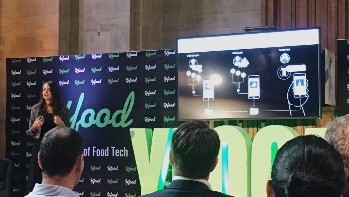 ProvenanceHQ's tweet photo. “Provenance brings new levels of transparency data to the products we buy” - @NHadery thank you for the mention during your @yfood_ presentation exploring trends shaping retail at #YFoodTechWeekLDN

 #transparency #blockchain #foodtech #supplychain https://t.co/Dr9kcxdmYC