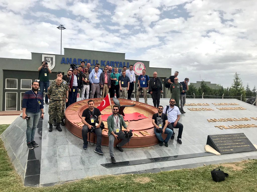 muhdergenel's tweet photo. #MUHDER olarak #Konya’da gerçekleştirilen “Uluslararası #AnadoluAnkası-2019 Tatbikatı" basın toplantısına katıldık. https://t.co/wEKayNrwFp