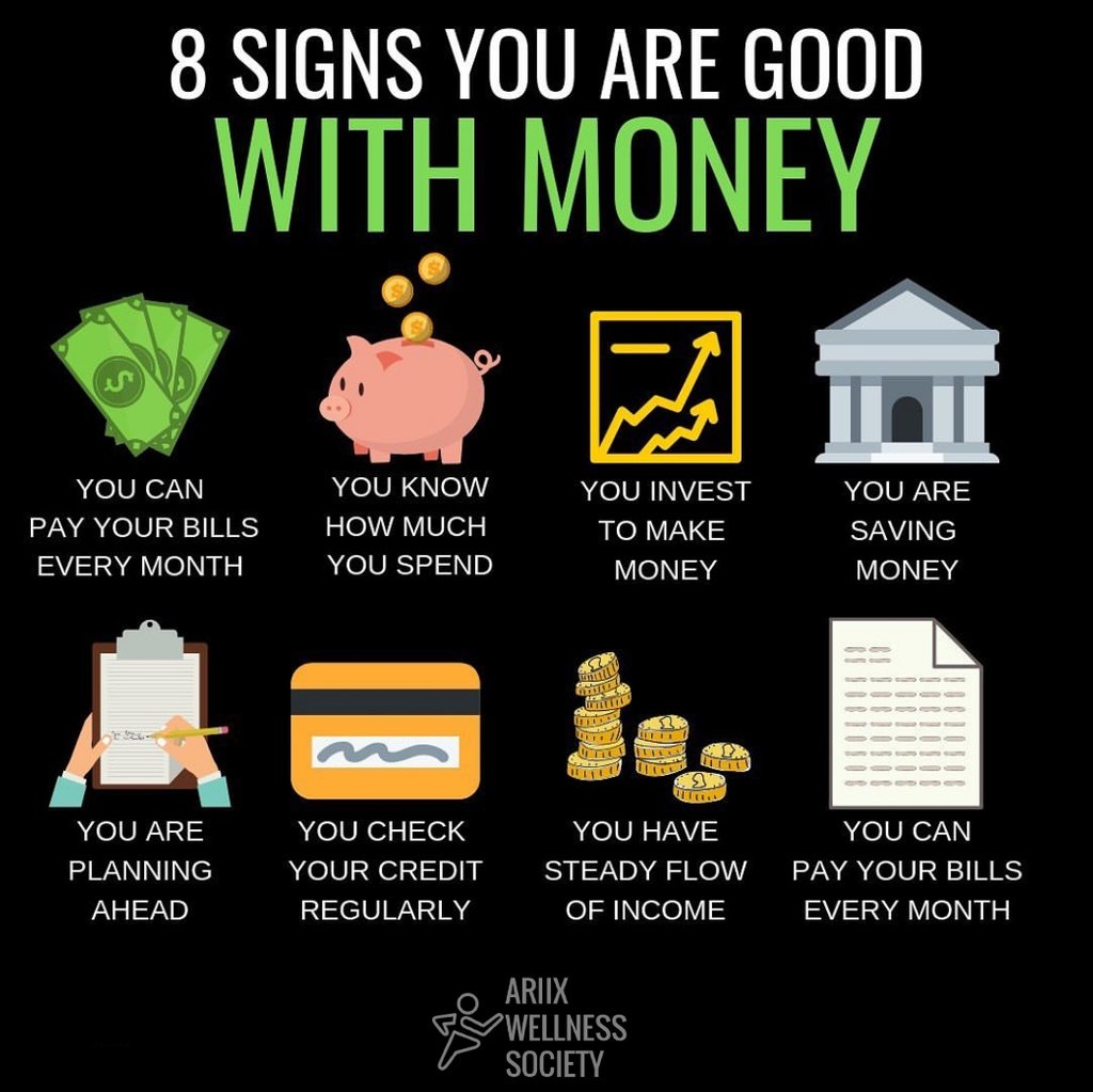 AriixWS's tweet photo. 8 signs you're good with money
#ariixwellnesssociety #financialhealth 
#Entrepreneur #Business #Entrepreneurship #WontStop #Mindset #Success #Hustle #Freedom #BusinessOwner #OnlineBusiness #Coaching #Ambition #Inspire #ThinkBig #Startup #HardWork #Businessman #BeYourOwnBoss https://t.co/mvgQWh3yoh