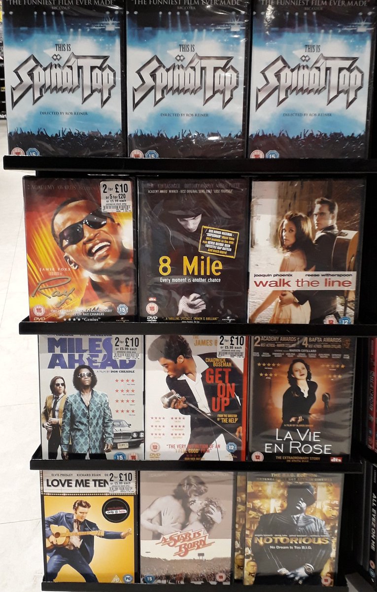 hmvIpswich's tweet photo. With #ROCKETMAN now in cinemas we've got some cracking films that rock &amp; music biopics #FilmsThatRock @Shop_Sailmakers https://t.co/7tJarUD6v4