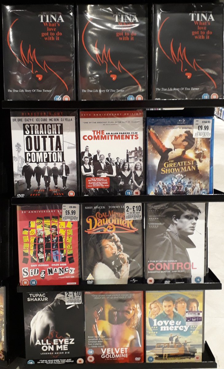 hmvIpswich's tweet photo. With #ROCKETMAN now in cinemas we've got some cracking films that rock &amp; music biopics #FilmsThatRock @Shop_Sailmakers https://t.co/7tJarUD6v4