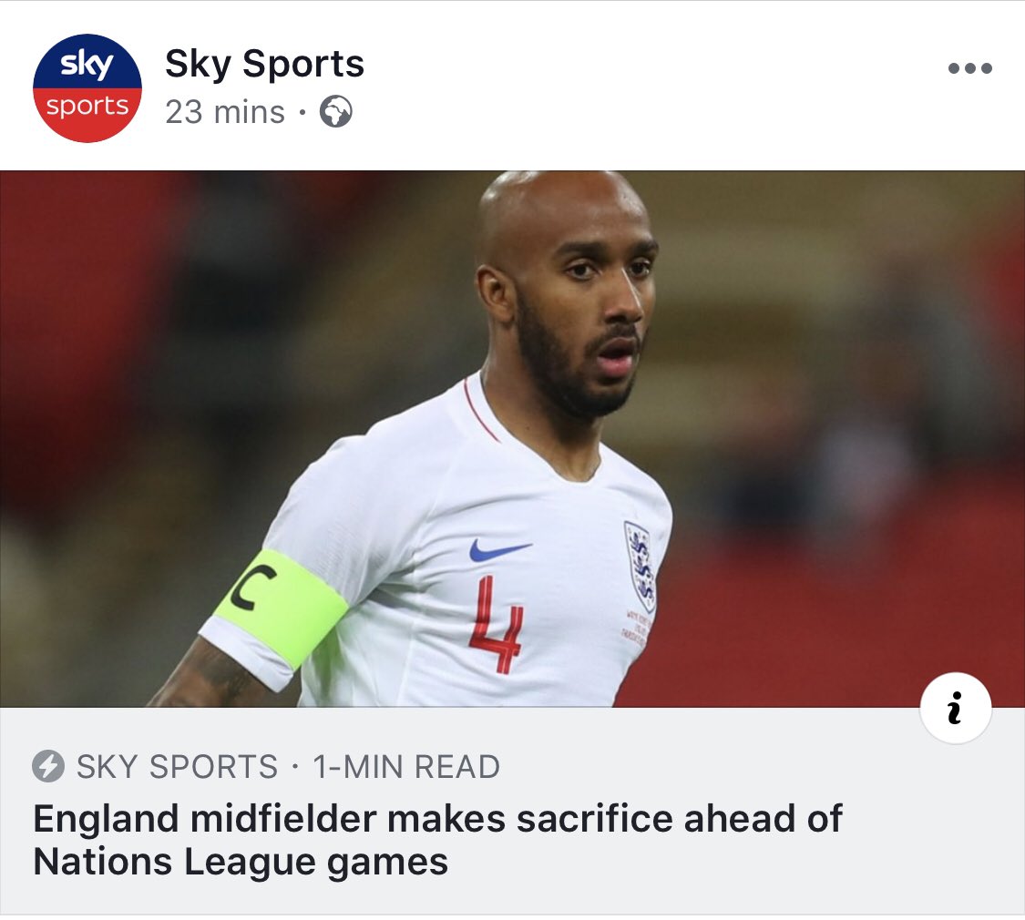AndyRobsonTips's tweet photo. 👏🏼 WOW! I’m not his biggest fan but what a heroic thing to do, fair play to Fabián Delph!

‘Sacrificing’ 5 whole days holiday to represent his country playing football. A true modern day hero!

I’m sure England fans will be eternally grateful 😂😂😂

@SkySportsNews https://t.co/s7TxzsMGlP
