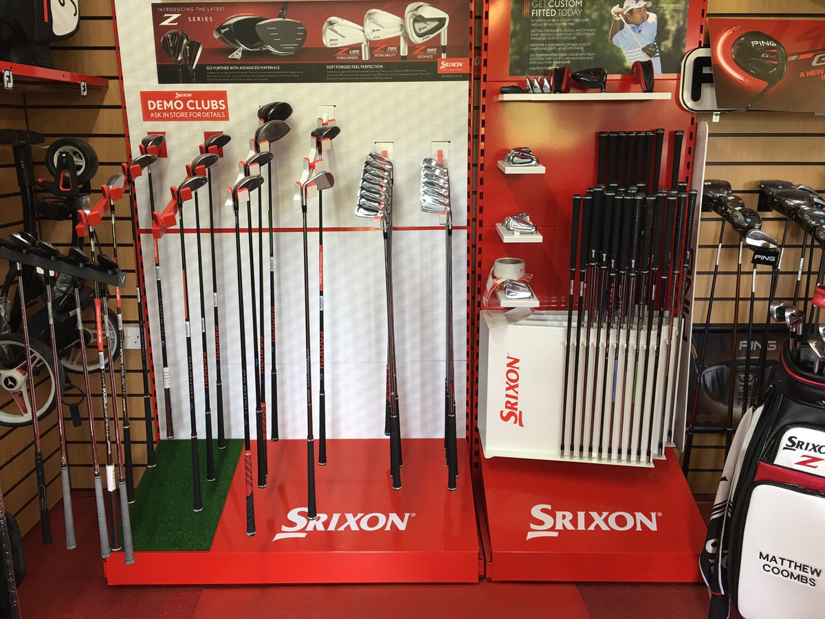 DinasGolf's tweet photo. Come and try the Srixon Z series irons and woods! To book a fitting call 02920 513 682 or email dinaspowis-golfshop@hotmail.com https://t.co/DCw3dvPpcw