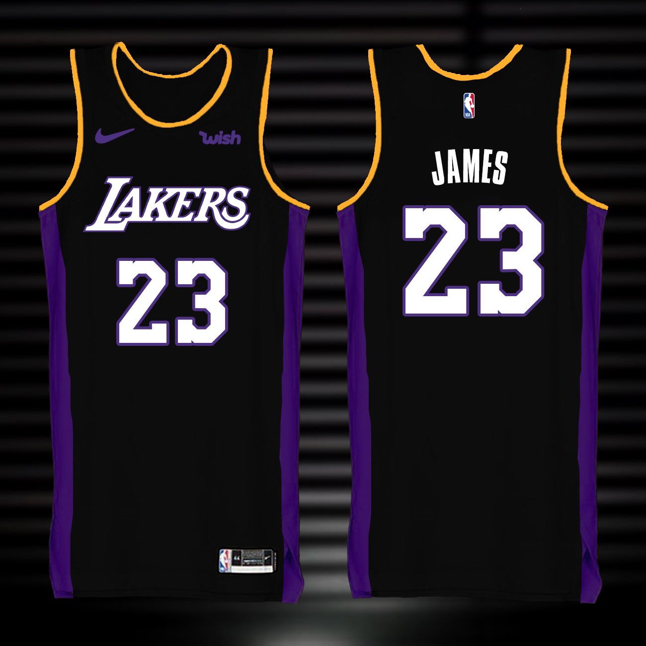 Shahin Ourian on X: This mock-up of the rumored #Lakers special jersey by  #Nike for #KobeBryant's jerseys retirement day looks pretty sweet! All  black with Black Mamba scales? Put me down to