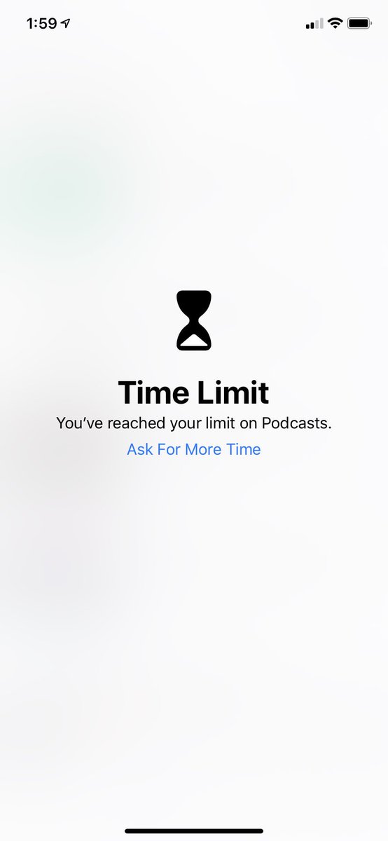 I’ve started using Screen Time to minimise my phone usage at night (not working tonight obviously). <a href="/Apple/">Apple</a> could you make the Time Limit nag screen dark mode at night to avoid waking me up with a flash of white? Thanks