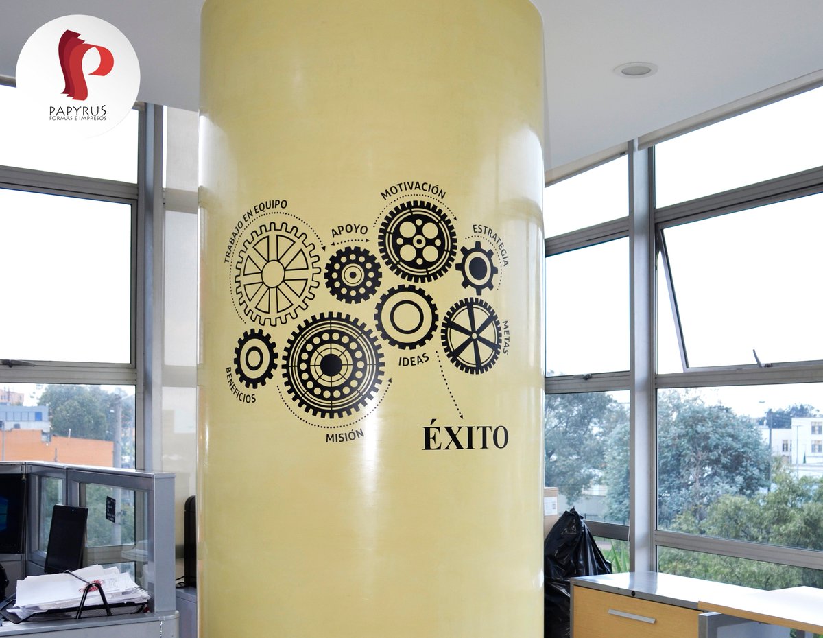 Papyrus_Ltda's tweet photo. @EntecPolymers Colombia nos pidió ayuda para cambiar el look de sus oficinas e inspirar a sus colaboradores. Nos pusimos manos a la obra y diseñamos imprimimos e instalamos estos mensajes en vinilo. A ellos les encantó el resultado ¿Qué opinan?
#vinilosdecorativos #vinilodecorte https://t.co/B4u5Xu4wRP