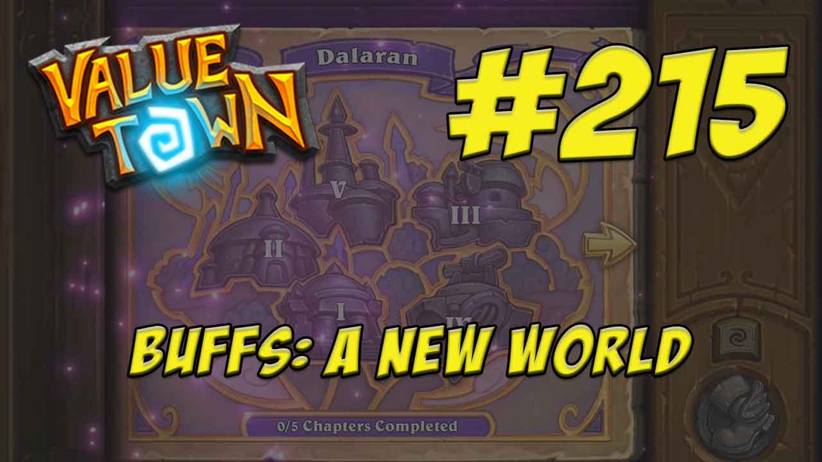 ValueTownGG's tweet image. Join us today 5pm EDT to talk about the new card/buffs, Dalaran adventure, and the start of Grandmaster w/ @F2K_Slysssa @Matthieist &amp;amp; @ChanmanV twitch.tv/chanmanv