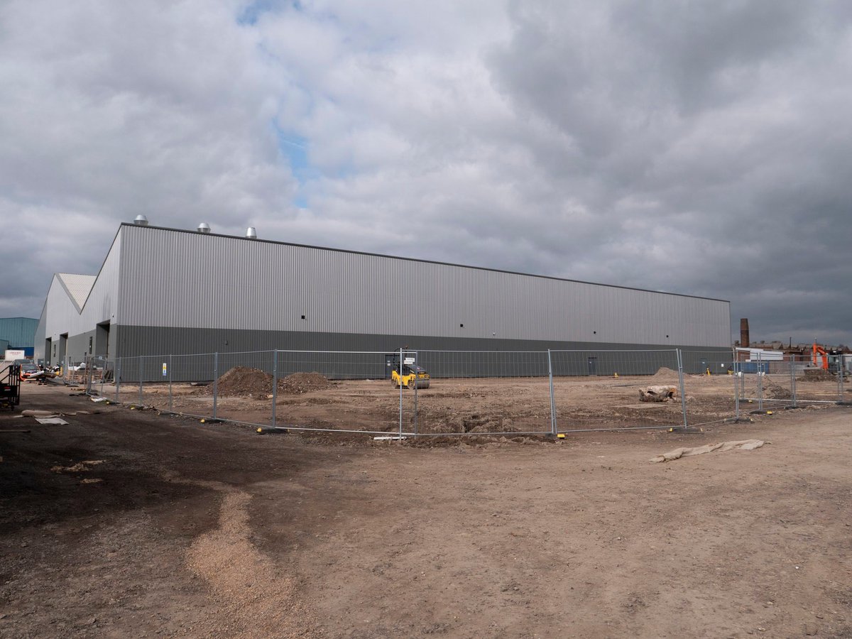 ProductionPark_'s tweet photo. Some more exciting developments are taking place at Production Park.

A much-needed extension to the Brilliant Stages workshops.

We’ll keep you up to date with all the changes as they unfold…

#BuildingSomethingBrilliant https://t.co/hM52hLyOwK