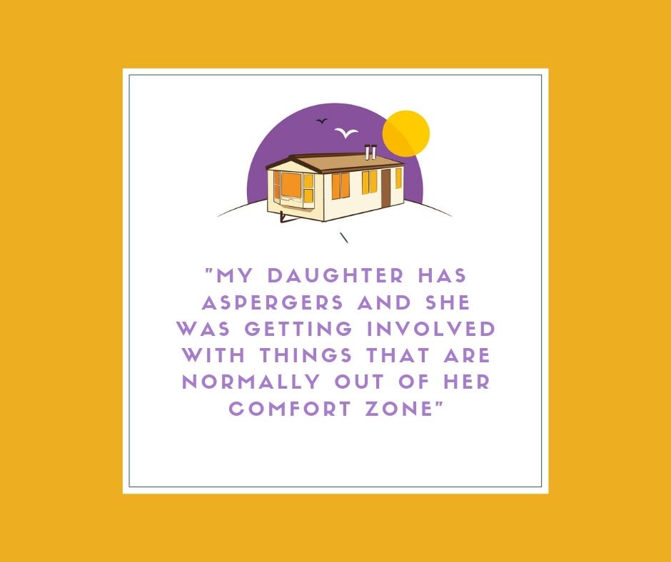 CaravanProject's tweet photo. A lovely quote from one of our guests in 2017. 

We provide respite to families in Glasgow facing challenging circumstances. We believe holidays are not a luxury but a well needed break from home.

#holidaysmatter #thecaravanproject #makingmemories #buildingconfidence #aspergers https://t.co/ugx2mKjJt7