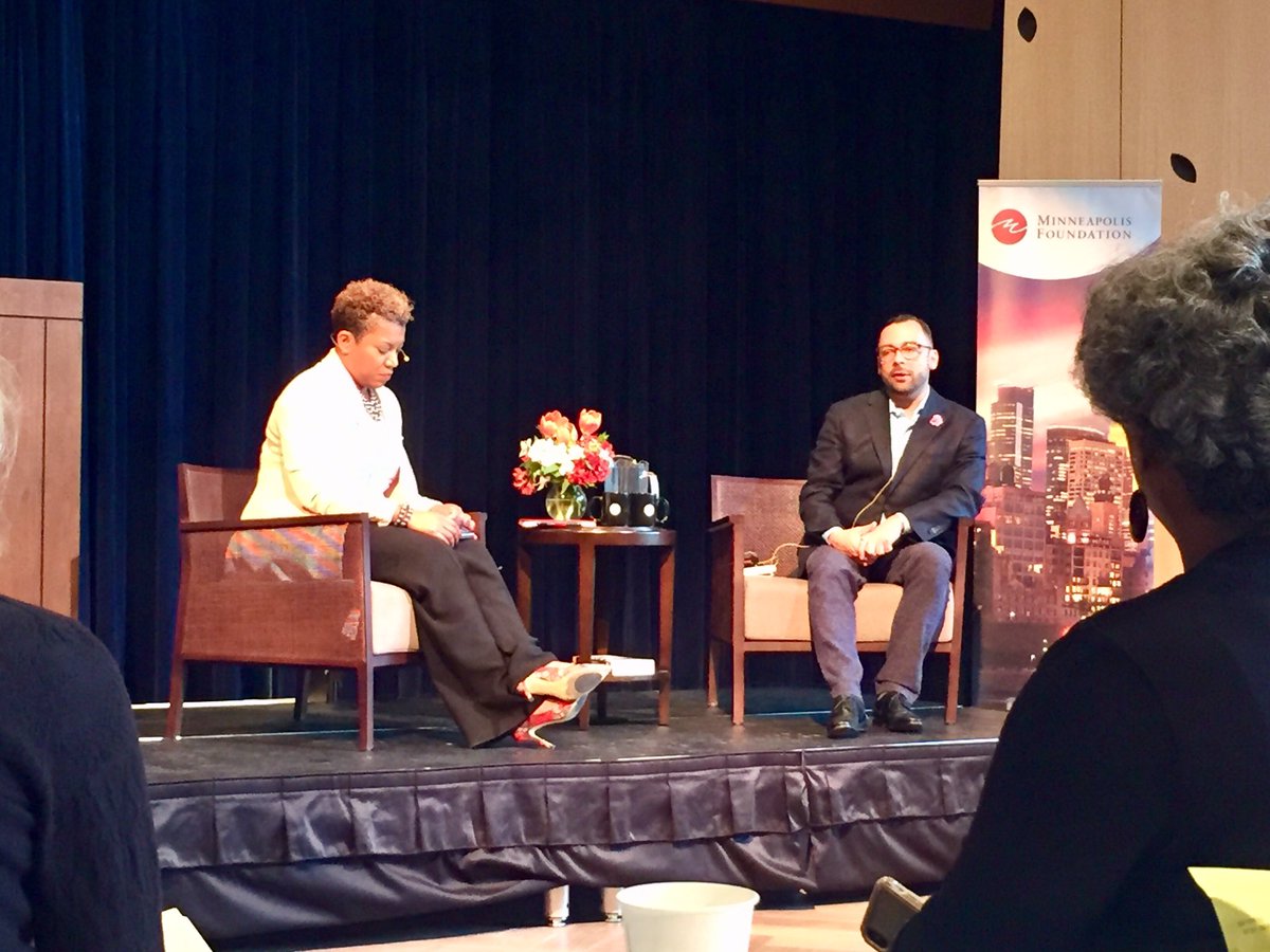 alalejandro's tweet photo. Note - it’s #ConversationsWithChanda not #ConversationsWithChandra.
Apologies to @Chandasbaker - as someone who gets my name misspelled constantly, I’m sorry!
Amazing questions and moderating event on #DecolonizingWealth with @VillanuevaEdgar. Thanks @mplsfoundation! https://t.co/WFayUVe5TJ