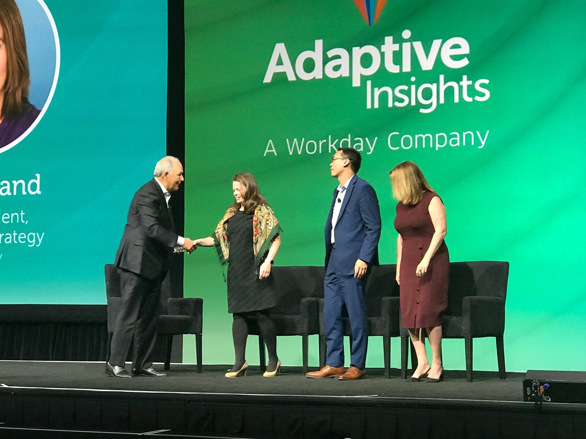 wdayfinancetalk's tweet photo. Closing three thoughts from our panel: 1. We have to hire people that are comfortable with change. 2. Be curious. 3. Now is the time! #futureoffinance #AdaptiveLive19 ⁦@HubSpot⁩ ⁦@tfbogan⁩ ⁦@bbland⁩ ⁦⁦@KermanLau⁩ https://t.co/Rpdv97WKtL