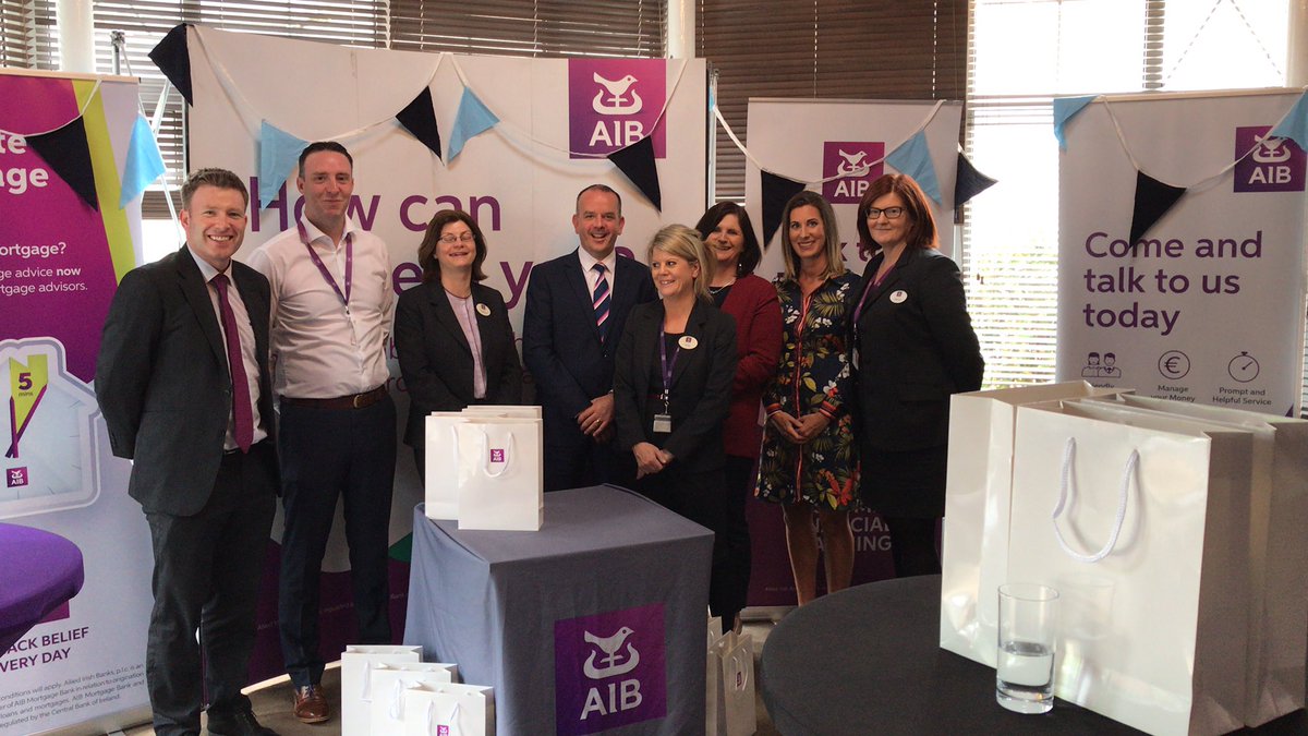 pat_piggott's tweet photo. All set to go with AIB Oranmore’s Meet the Neighbours and Mortgage information evening in Armorica, Main Street, Oranmore. All welcome to pop in and say Hello to Alan and the gang https://t.co/knvQu5Hd3O