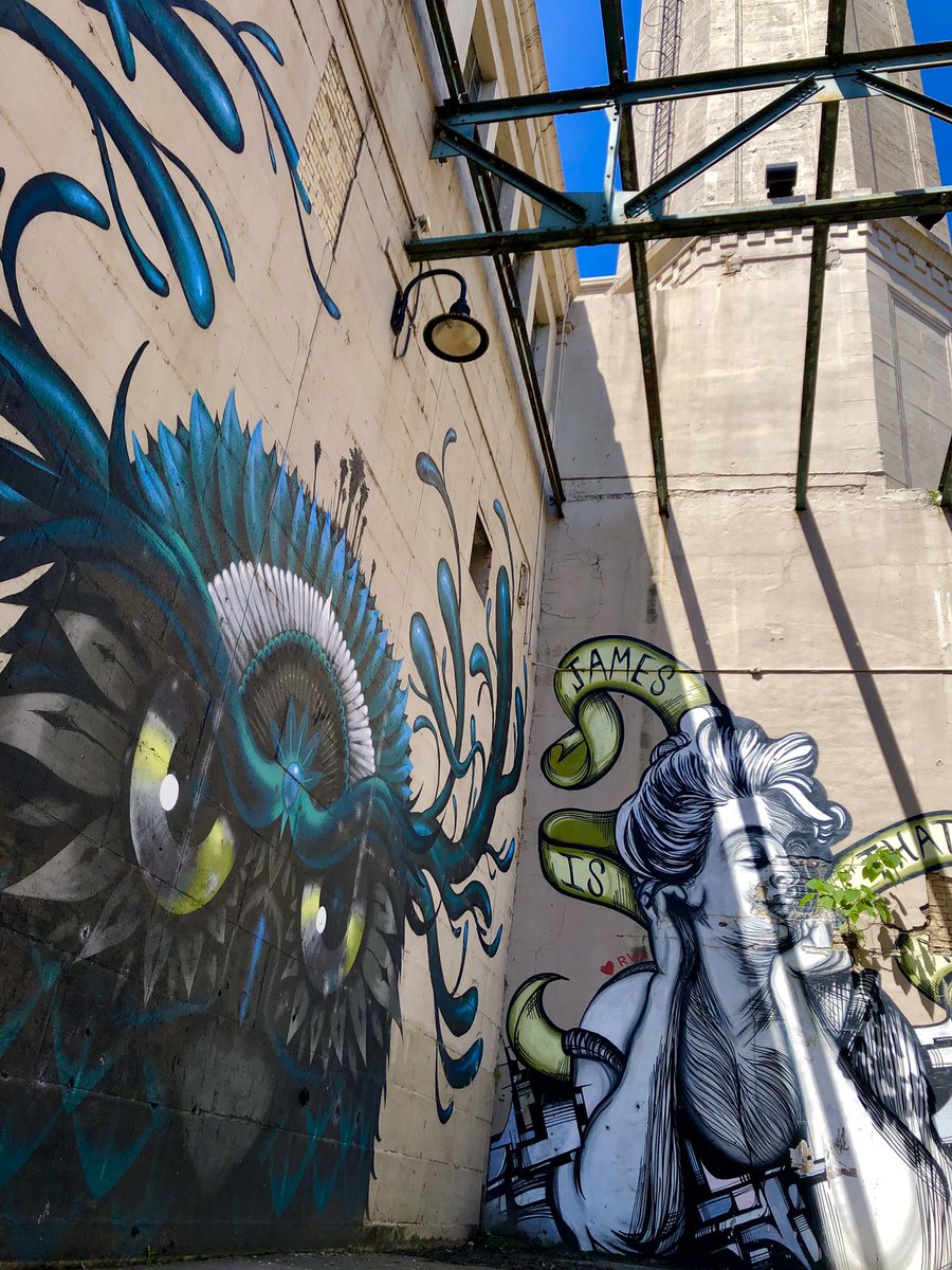jaromreid's tweet photo. Love it when a city lets its people express themselves creatively. It’s inspiring... even if it is mannequin target practice. You do you, Richmond. https://t.co/MEyIYBSQFI