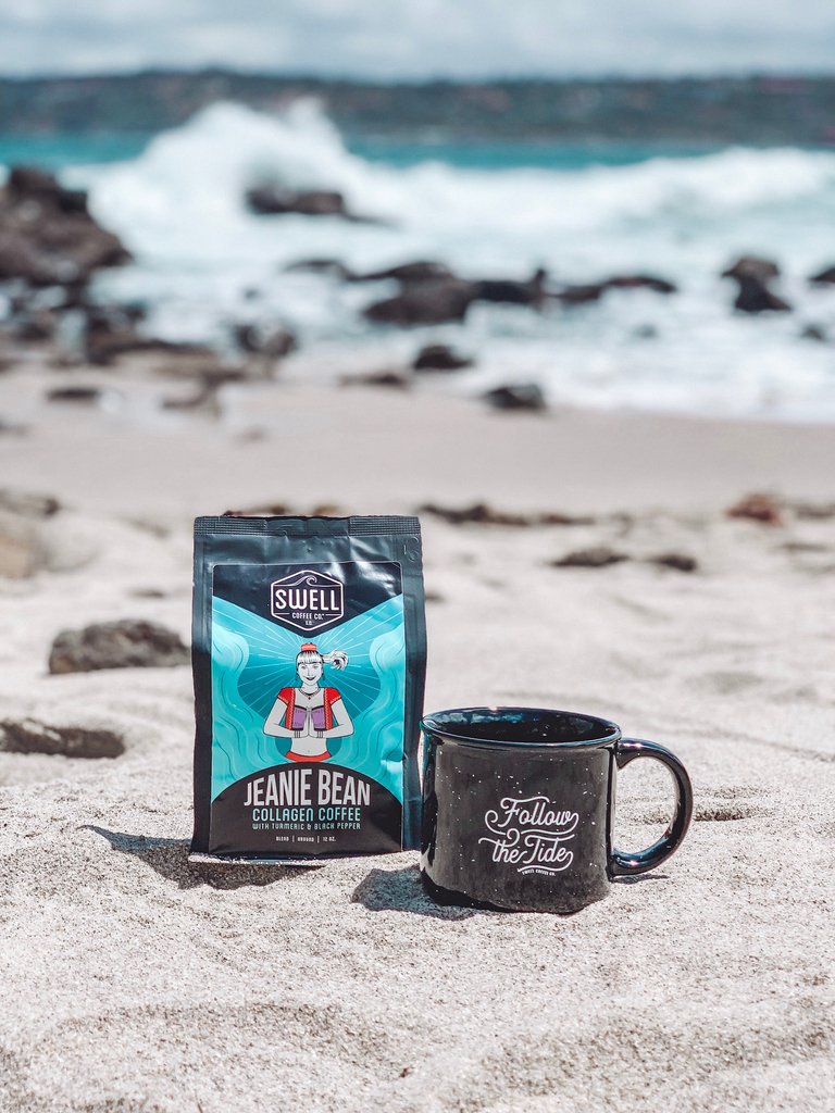 modluxsd's tweet photo. #EditorPickoftheWeek “My newest obsession is Jeanie Bean coffee. More than just a delicious cup of locally roasted coffee, this one contains skin- and joint-supporting collagen as well as turmeric and black pepper to fight inflammation.” - EIC Casey Gillespie #ModernLuxury https://t.co/xj0xj8Rty4
