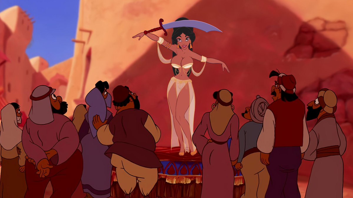 Having fled the palace, Jasmine finds a new occupation.Screencap edits from...