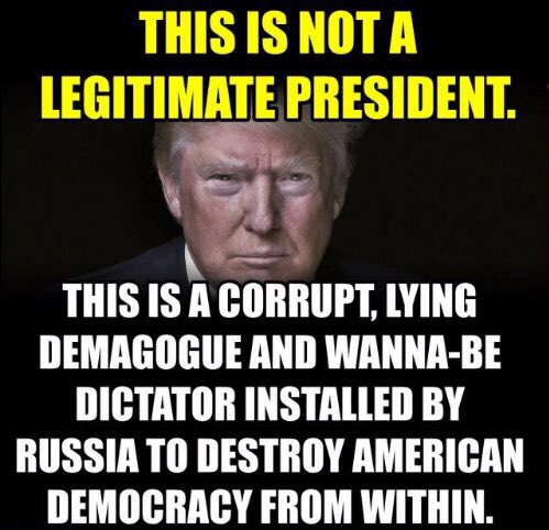 Dunigan88791694's tweet photo. @mkraju @SelfImposedXile NOPE!!!! The #Traitorinchief was never going to make a deal anyways because he's a #FakeDealMaker just like he's a #FakeChristian #FakePatriot, #FakePotus and very REAL CORRUPT, CROOKED, CRIMINAL, TRAITOR and we need to start #ImpeachmentHearingsNOW!!!! #TrumpLiesMatter https://t.co/X0uMnNMD9B