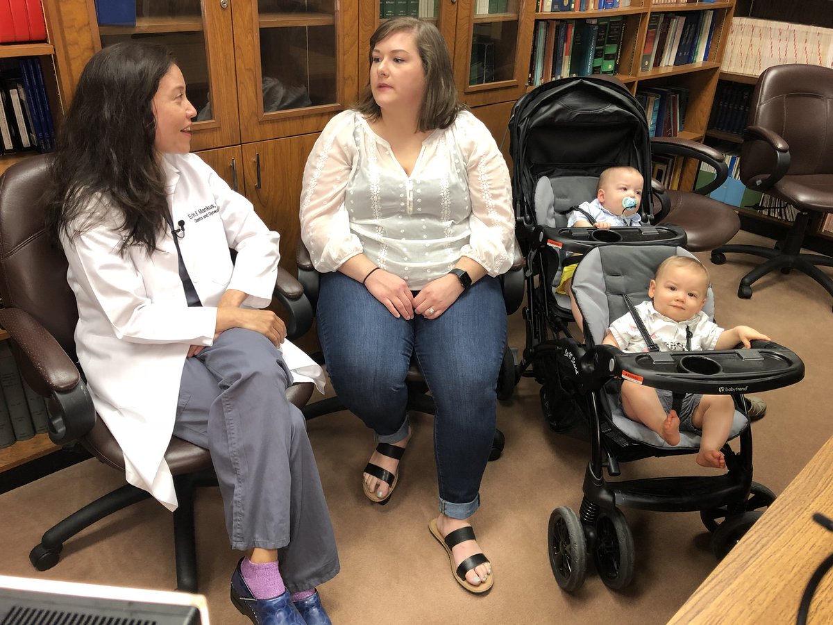 JBakeWxMan's tweet image. Shooting a future Wear The Gown with @UnivHealthSys about postpartum depression. Look at those adorable little twins! #kens5eyewitness