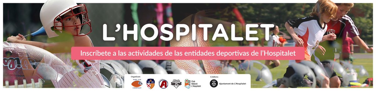 Afterscool L'Hospitalet, proyecto inicial para que los campus deportivos del L'Hospitalet del Llobregat se puedan reservar de forma on-line. Afterscool
Rugby
lnkd.in/ecHumq5 

Gimnàstica
lnkd.in/eXF8DtB

Tennis Taula
lnkd.in/ehsb_UY