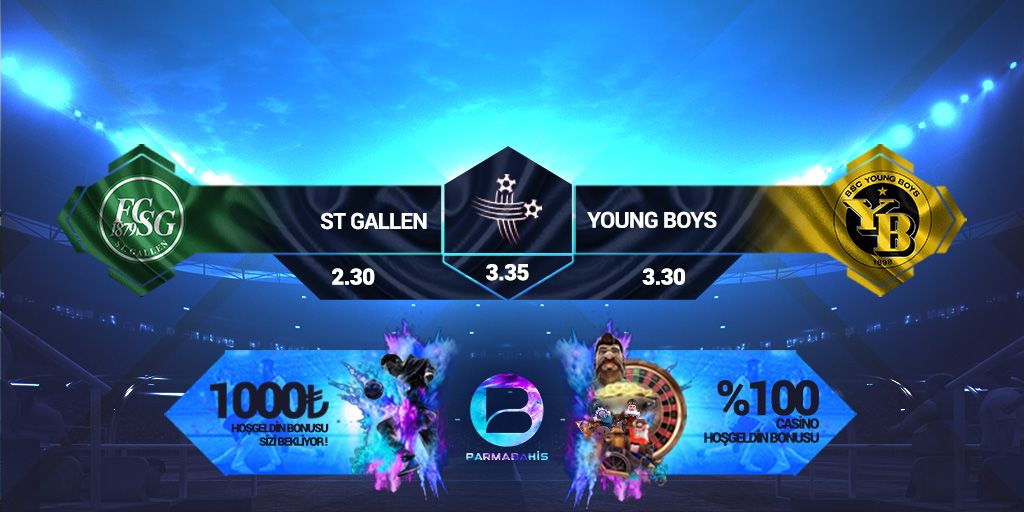 ⚽ 21:00 |  #StGallen -  #YoungBoys
💰 Hemen Bahis Yap: buff.ly/2PTYajO