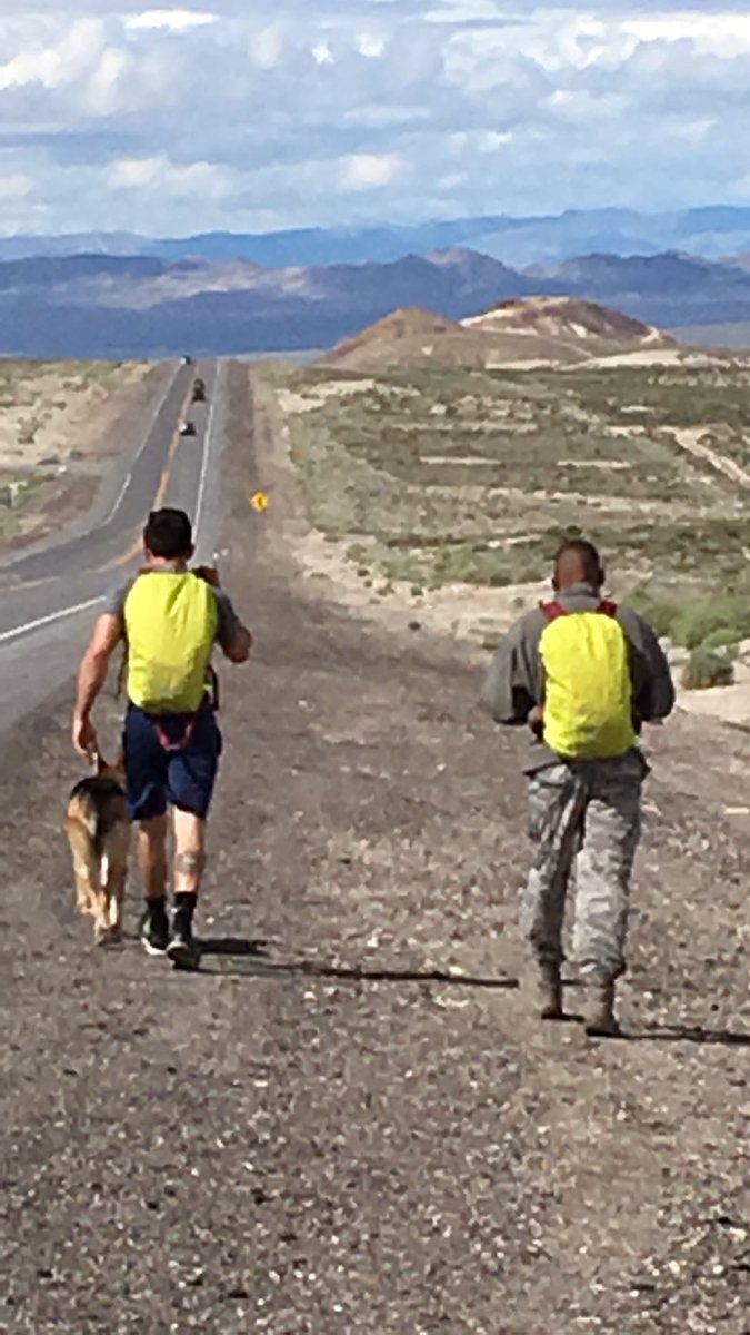 VFW_Econ_Opp's tweet photo. #operationbattleborn2019  stepping it out to Las Vegas! Thank you to VFW Post 1103 in Tonopah for a great send off!  #UNLVRebelVets  @VFWHQ @studentvets https://t.co/quXcGwkupw