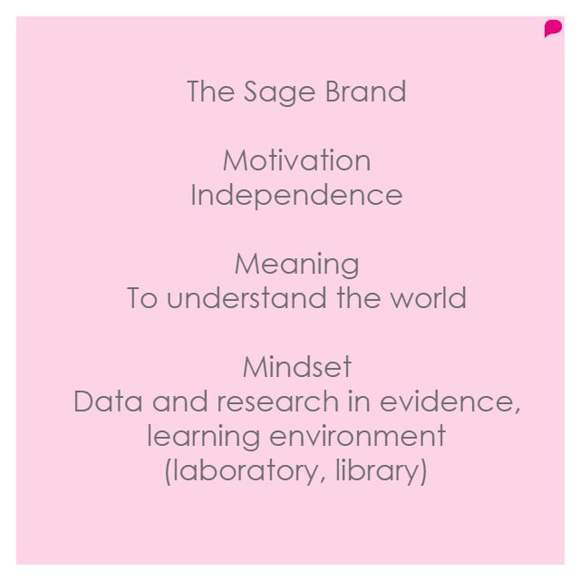 projectmlondon's tweet image. How to build a Sage brand? The archetype represents the search for truth and wisdom. 

If you are interested in learning more about Archetypal Branding and how I can help you: ow.ly/R1QC50jQHkb 

#projectmlondon #brandinglessons  #archetypalbranding #emotionalbranding