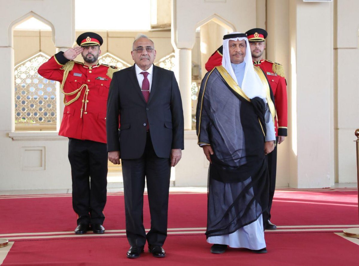 Doing more red-carpet fanfare in 1 month than any head of state is certainly delusional diplomacy. #Iraq #Iran #KSA #Kurdistan #Qatar #Kuwait #Egypt @UNIraq #Syria #Jordan #Bahrain #العراق #كردستان#سوريا #قطر #السعودية #الامارات #مصر #لبنان