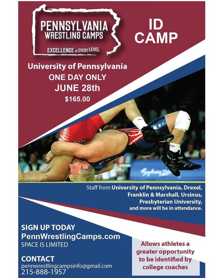 High schoolers - come train in front of college coaches and learn what college coaches look for when recruiting student-athletes. Sign up here: camps.jumpforward.com/pennwrestlingc…