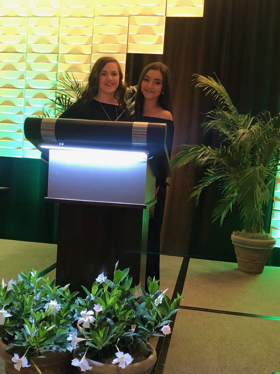 achschipmunks's tweet photo. Emily &amp; Lexi and their phenomenal idea “Brella Fella” were the winners of the Junior Achievement Trust Your Crazy Ideas Challenge this Spring. The girls were invited back to give the keynote address at the Junior Achievement Business Hall of Fame Gala in New Orleans! #LeaderChips https://t.co/1QZK8aYFOR