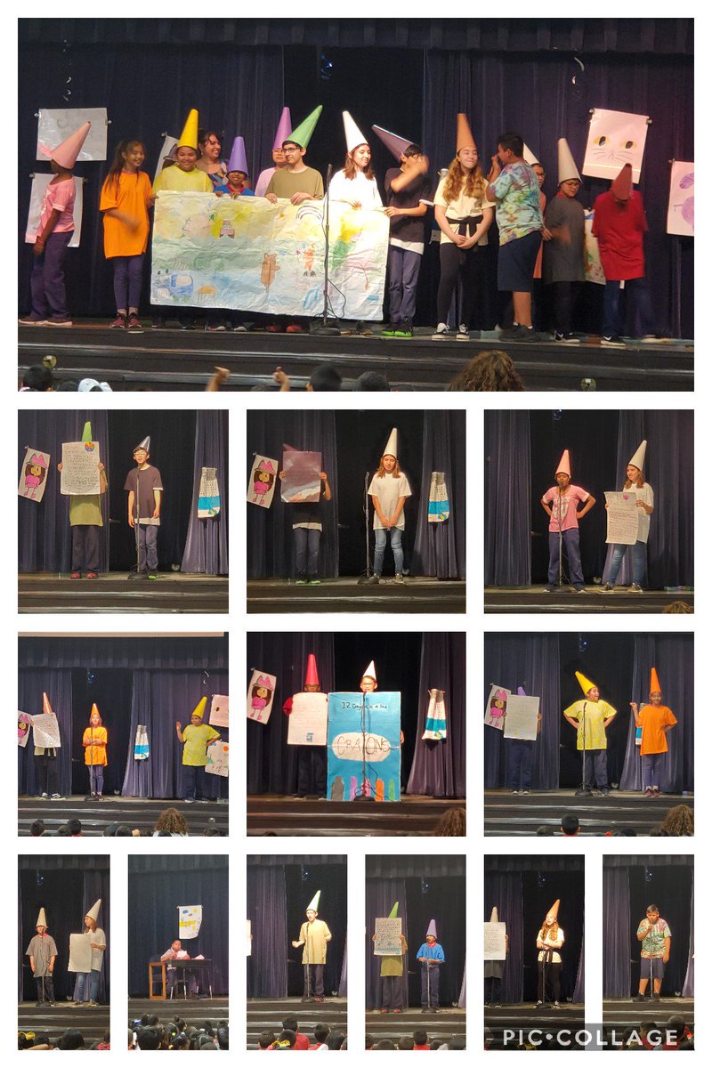 judi_lunstrum's tweet photo. Great job Drama Cubs on your performance of The Day the Crayons Quit! @NISDCable @edehoyosART 🐻❤ https://t.co/PsOrQkoXGP