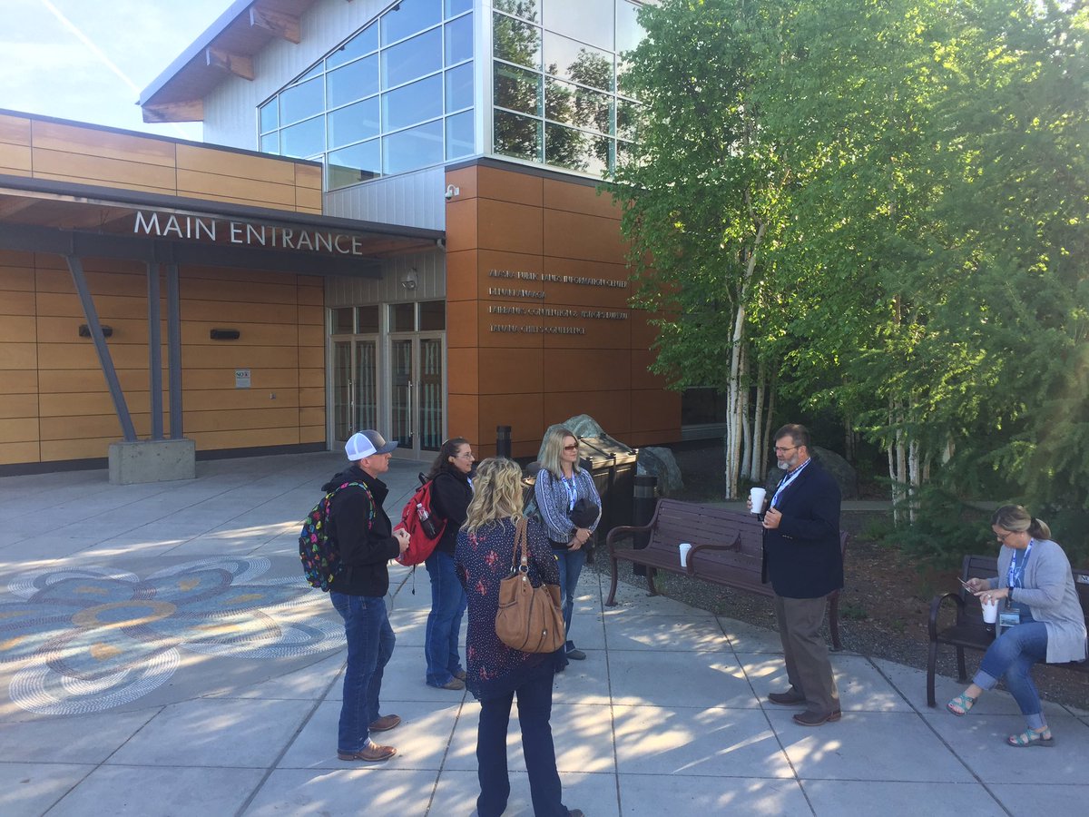 Day 1 tours starting at Morris Thompson Cultural Center.