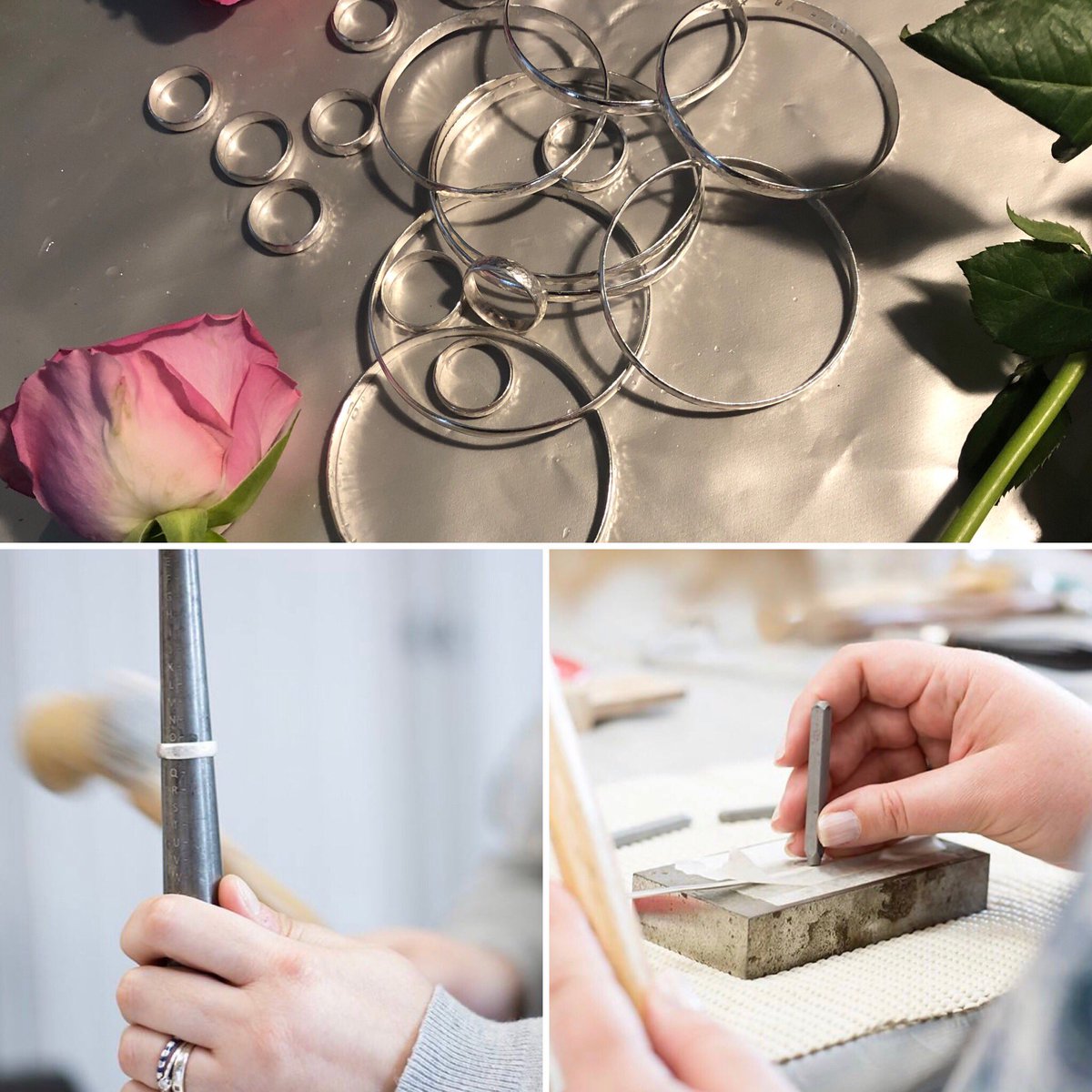 taltonmillshop's tweet photo. This week our “Crafty Friday” is SILVER MAKING. Learn to make a sterling silver bangle and ring in this all day workshop. 10.00 – 4.00 £145 inc coffee, lunch and materials. To book : wmmsilver9@gmail.com
@EventsWhatsOn @SUAHour @WhatsOnWarwicks #silvermaking #workshop #learn https://t.co/pmuwsQzgIV