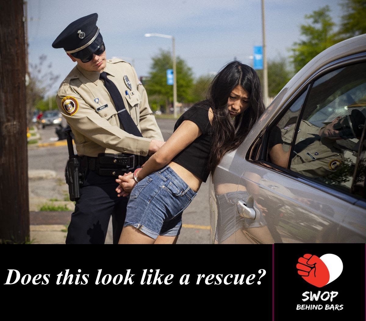 swopbehindbars's tweet image. Arrest is not rescue. #juststopthearrests. #sexworkers need #helpnothandcuffs. The only winner here is the #rescueindustry