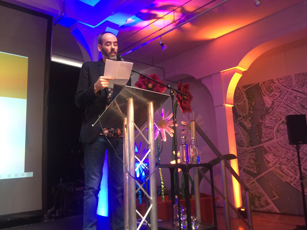 ISACSIreland's tweet photo. @nicholaskav of @ISACSIreland explains how #FRESHSTREET2 benefited his career as a Street Artist and inspired him to join the board of ISACS ahead of #FRESHSTREET3 https://t.co/Ru2OW4VJ5F