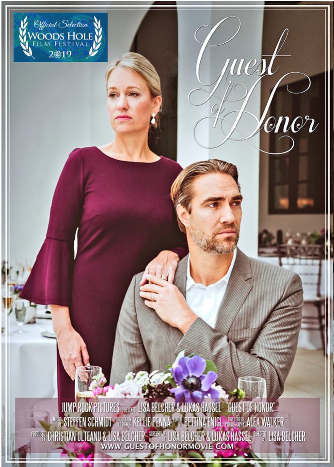 Excited to announce that #guestofhonormovie will be playing <a href="/WHFF/">Woods Hole Film Festival</a> 7/27-8/3 !! #indiefilm #whff2019 #womendirector #actorslife #screenwriting @HasselLukas <a href="/NewRomeXIX/">NewRome</a> <a href="/awalker47/">Alex Walker</a>