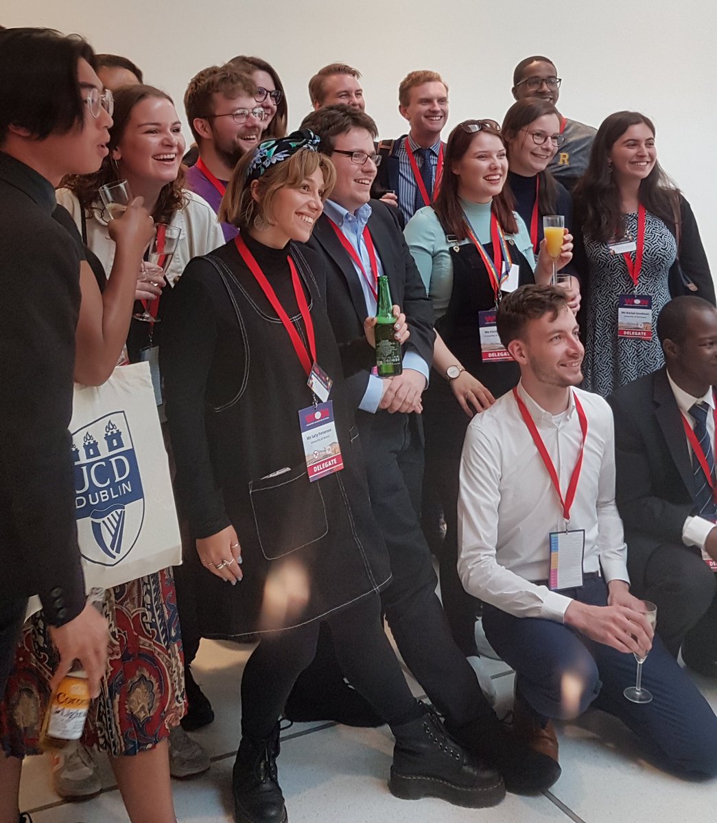 HilaryLayton1's tweet photo. Students from @WUNetwork universities bringing joy to #wun2019 https://t.co/FsKo8XwlBg