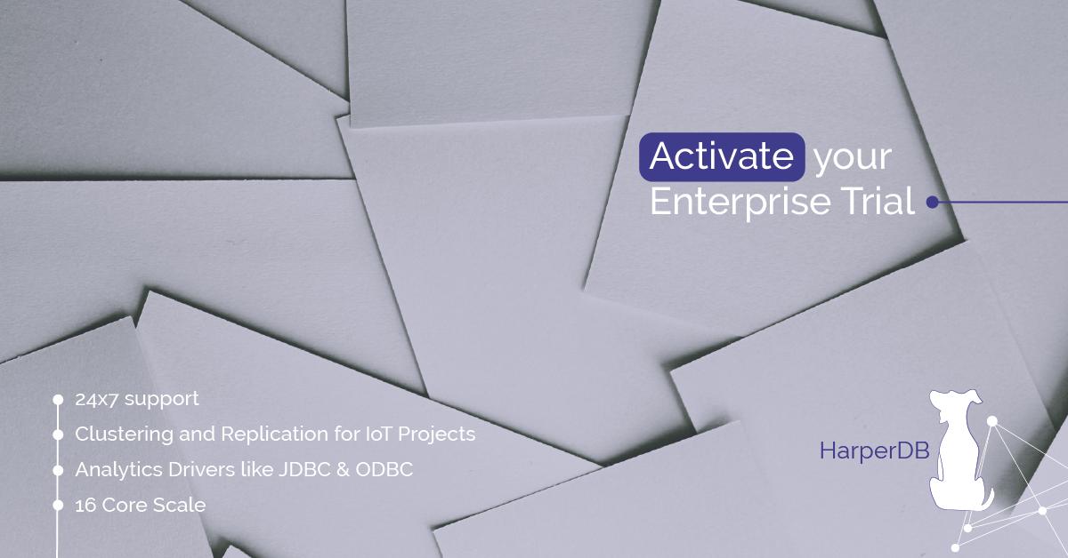 harper_fast's tweet image. Try the enterprise edition of HarperDB for 90 days free, with features like clustering and replication, HarperDB is the only #IoT solution that takes your #IoTData and turns into a stronger ROI with less down time across your devices. #EdgeDatabase
hubs.ly/H0hB5nf0