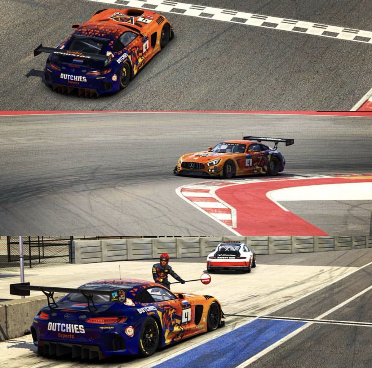 DutchiesEsports's tweet image. Our #iracing crew is getting ready for an 6 hour LeMans race on saturday! Come and check us out on twitch. 
09:00 CEST - 15:00 CEST 

#competitiveracing
#RespresentingHolland

Twitch.tv/dutchiesesports