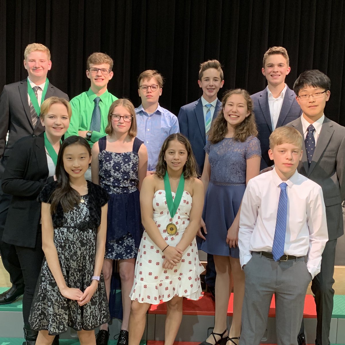 CountrysideK8's tweet photo. Congrats to our 8th graders on graduation! Touching speeches with heartfelt memories. We’re proud of you! #JoyInLearning https://t.co/KIROJzkcSY