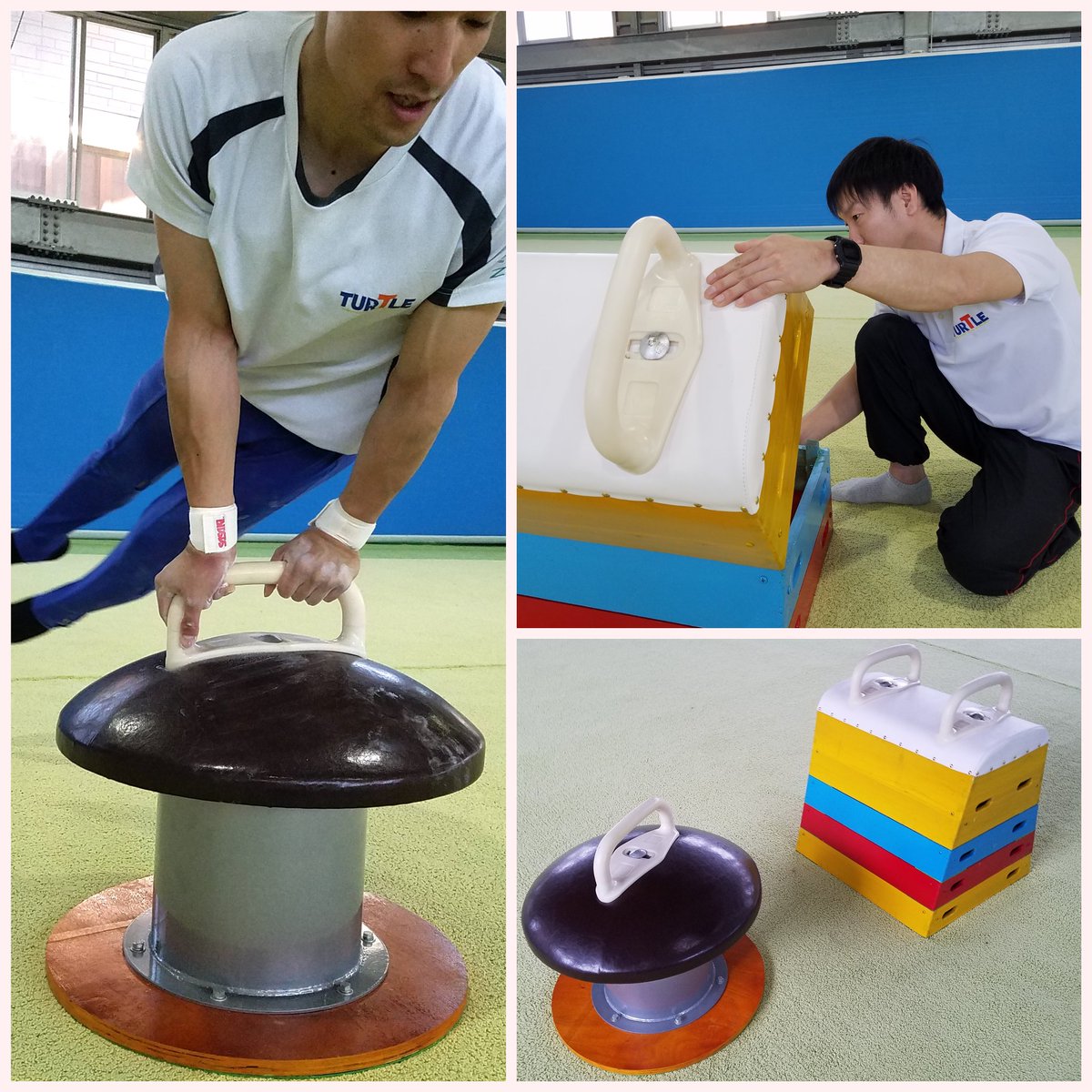 鞍馬ジュニア器械体操あん馬円馬